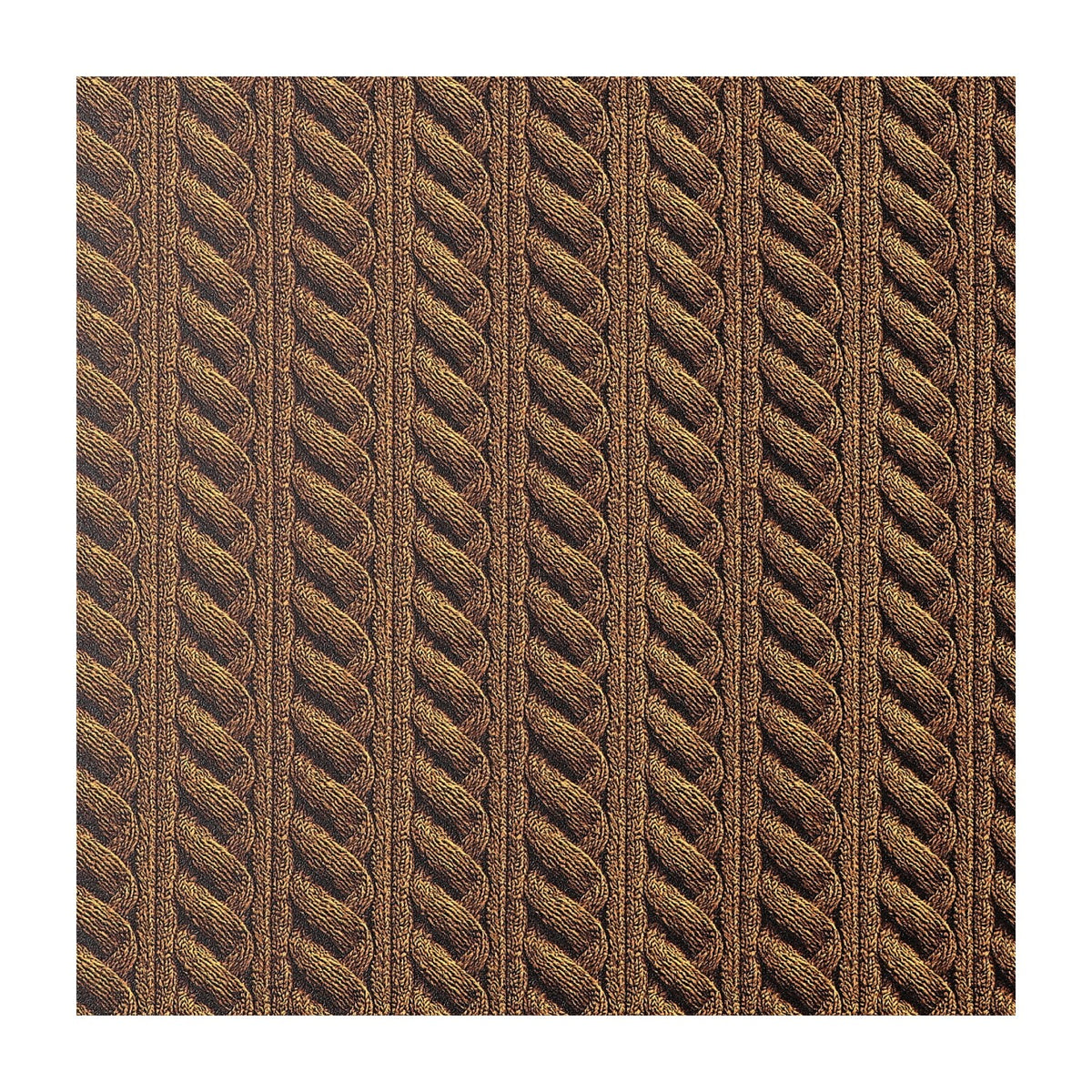 PatternPly® Full Coverage Cable Knit Yellow sheet showing the pattern