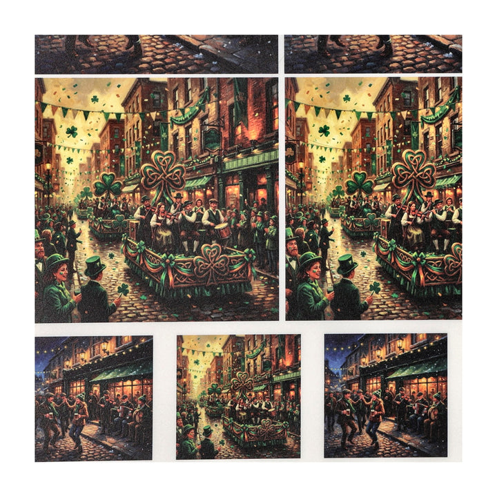 PatternPly® Full Coverage St Patricks Festivities 2 sizes