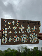 PatternPly® Transparent Stained Glass Penguins Large product photo 2