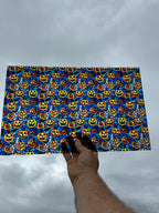 PatternPly® Transparent Stained Glass Jack o' Lanterns sheet showing the pattern