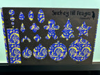 PatternPly® Transparent Blue and Gold Tie Dye product photo 2