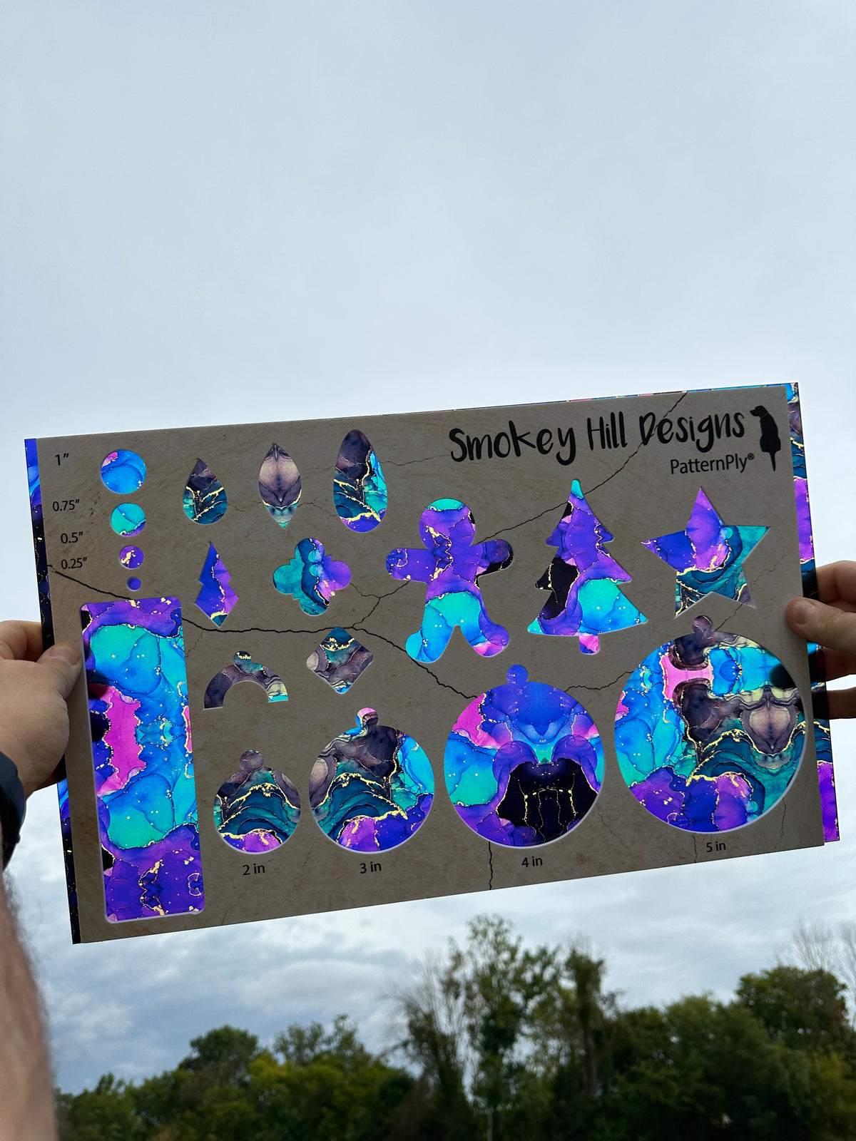 PatternPly® Transparent Electric Ink Blot product photo 2
