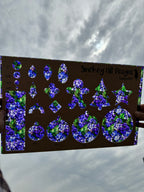 PatternPly® Transparent Stained Glass Lilacs product photo 2