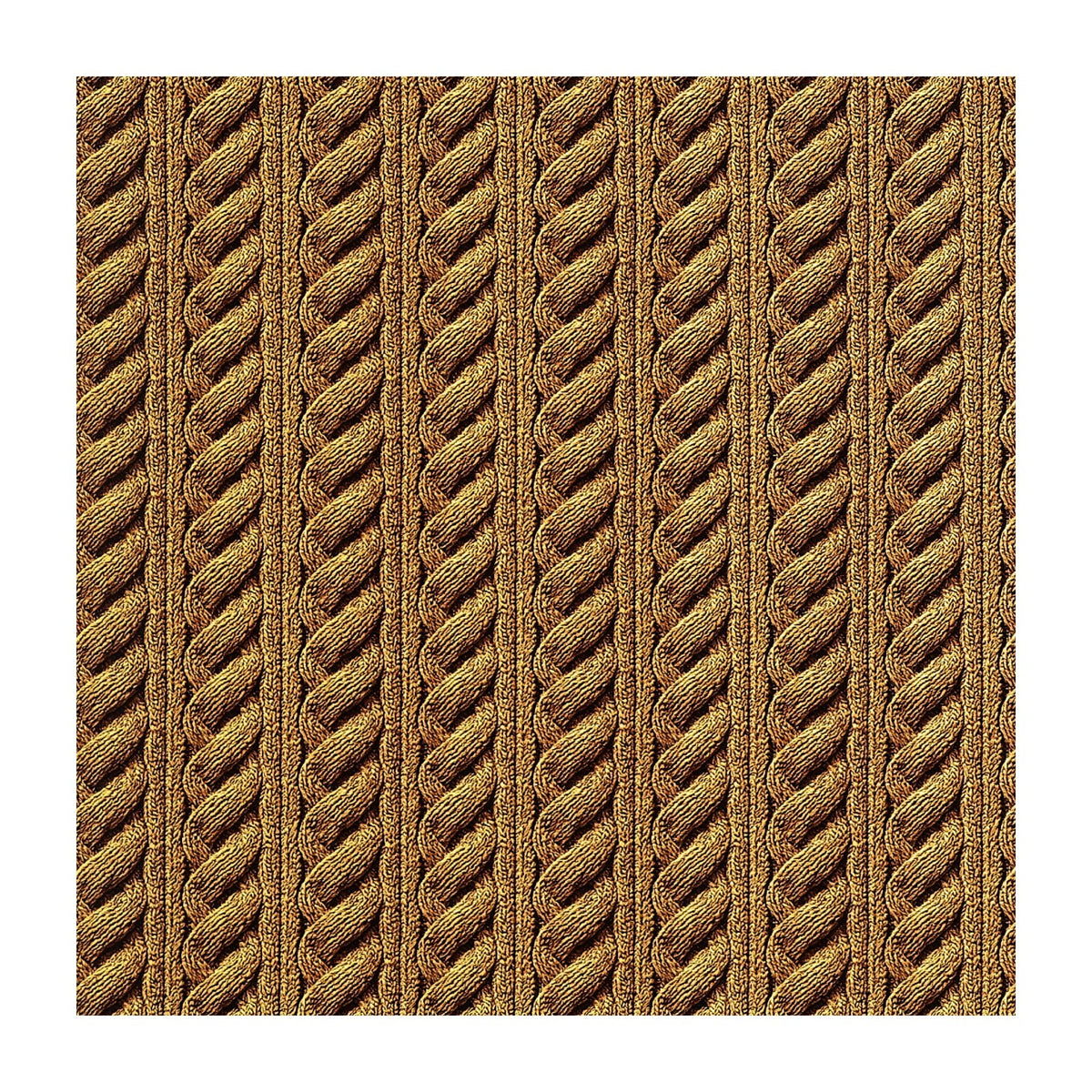 PatternPly® Transparent Cable Knit Yellow product photo 3