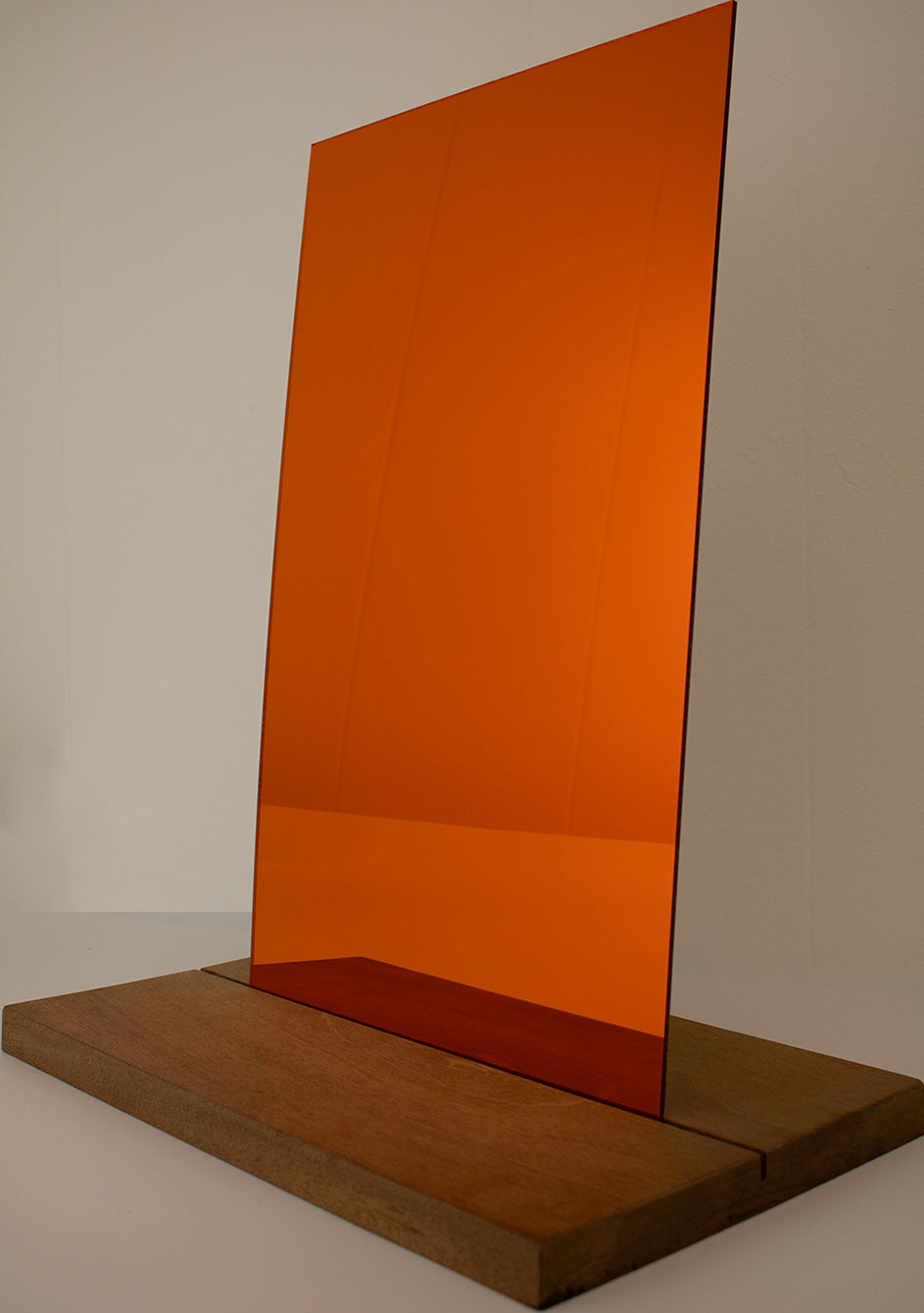 1/8" Orange Mirrored Acrylic (per sheet) product photo 2