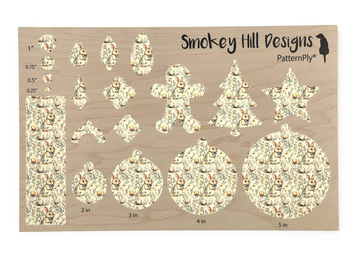 PatternPly® Full Coverage Rustic Bunnies