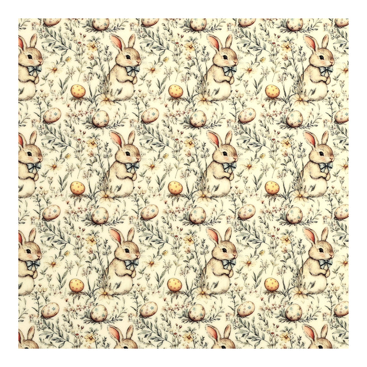 PatternPly® Full Coverage Rustic Bunnies