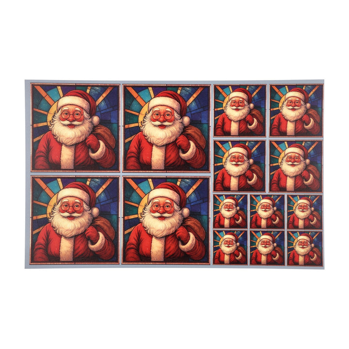 PatternPly® Full Coverage Santa Claus 3 sizes