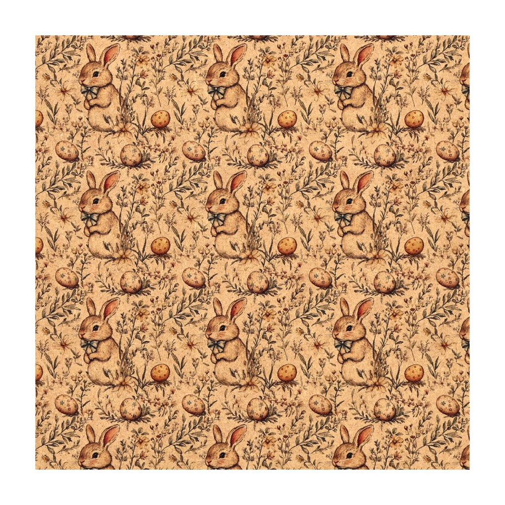 PatternPly® Naturals Rustic Bunnies sheet showing the pattern