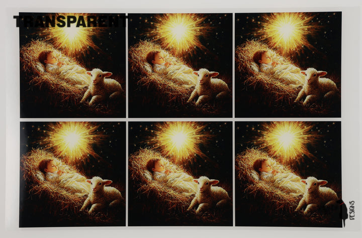 PatternPly® Transparent Light of Bethlehem Large