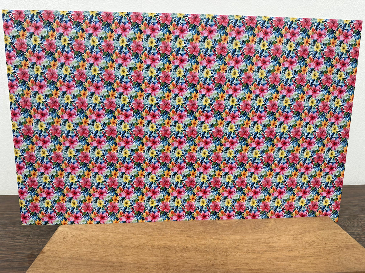 PatternPly® Full Coverage Brushstroke Floral product photo 2