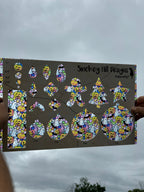 PatternPly® Transparent Pastel Halloween Stained Glass product photo 2