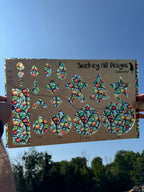 PatternPly® Transparent Stained Glass Apple Tree product photo 2
