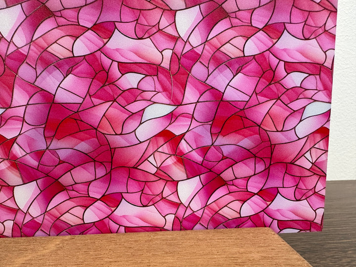 PatternPly® Baby Pink Stained Glass