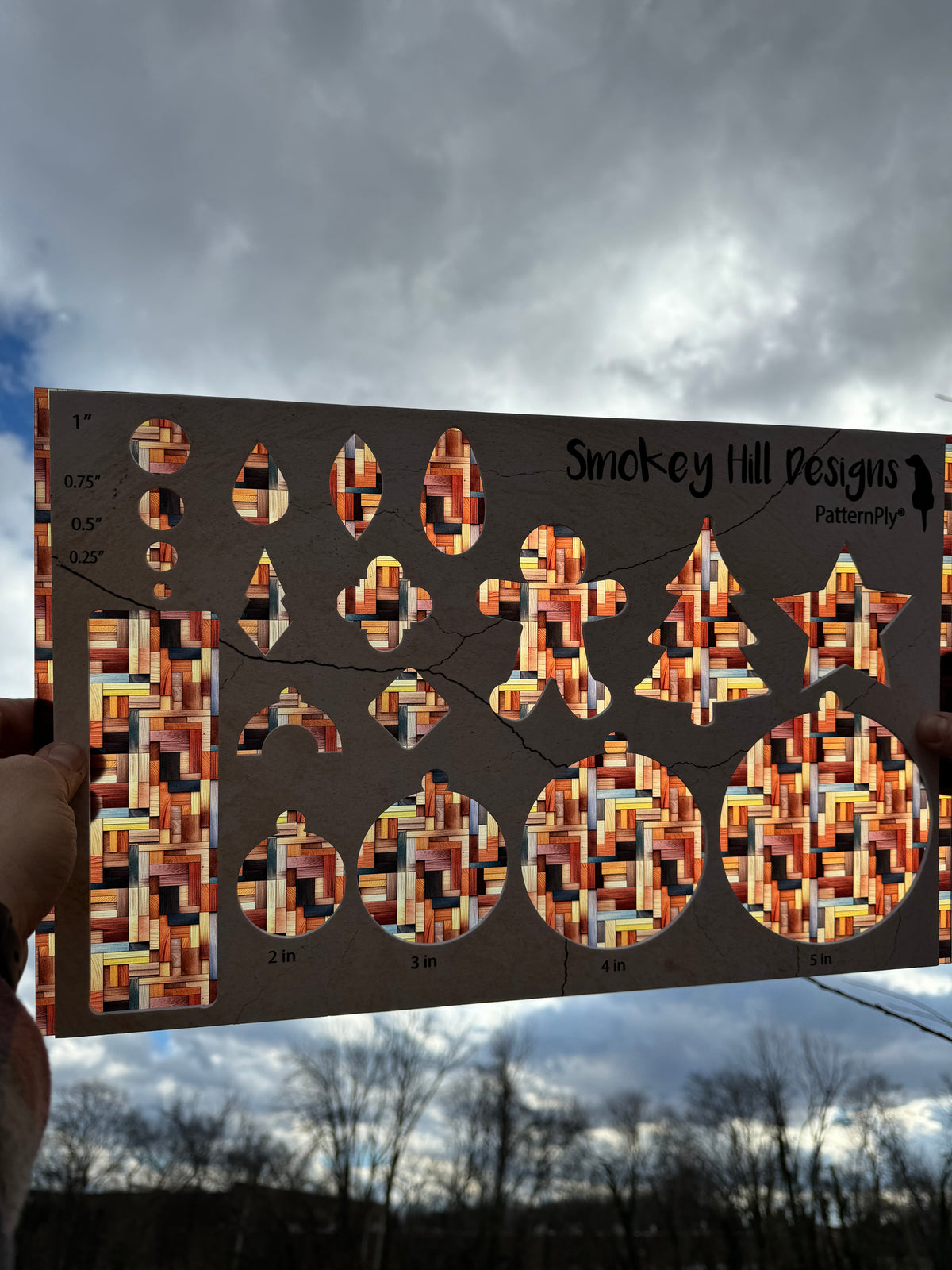 PatternPly® Transparent Wood Mosaic product photo 2