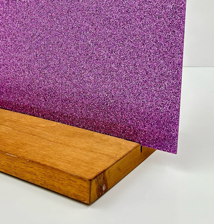 1/8" Purple Glitter Acrylic (per sheet)