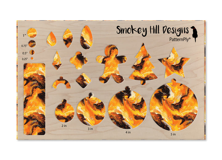 PatternPly® Transparent Abstract 70s Ink