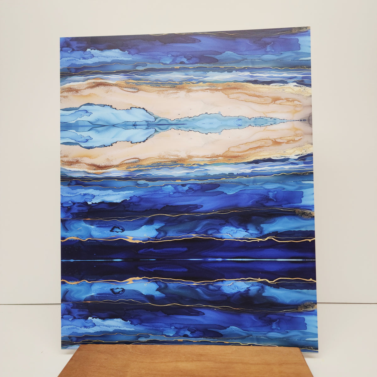 PatternPly® 19x24" Abstract Beach XL Scale sheet showing the pattern