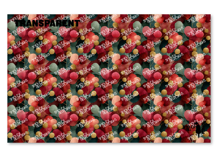 PatternPly® Transparent Abstract Berries