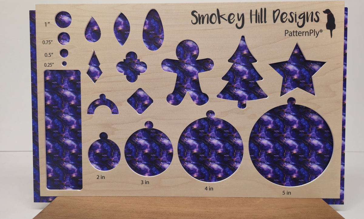 PatternPly® Full Coverage Mini Abstract Galaxy Alcohol Ink product photo 2