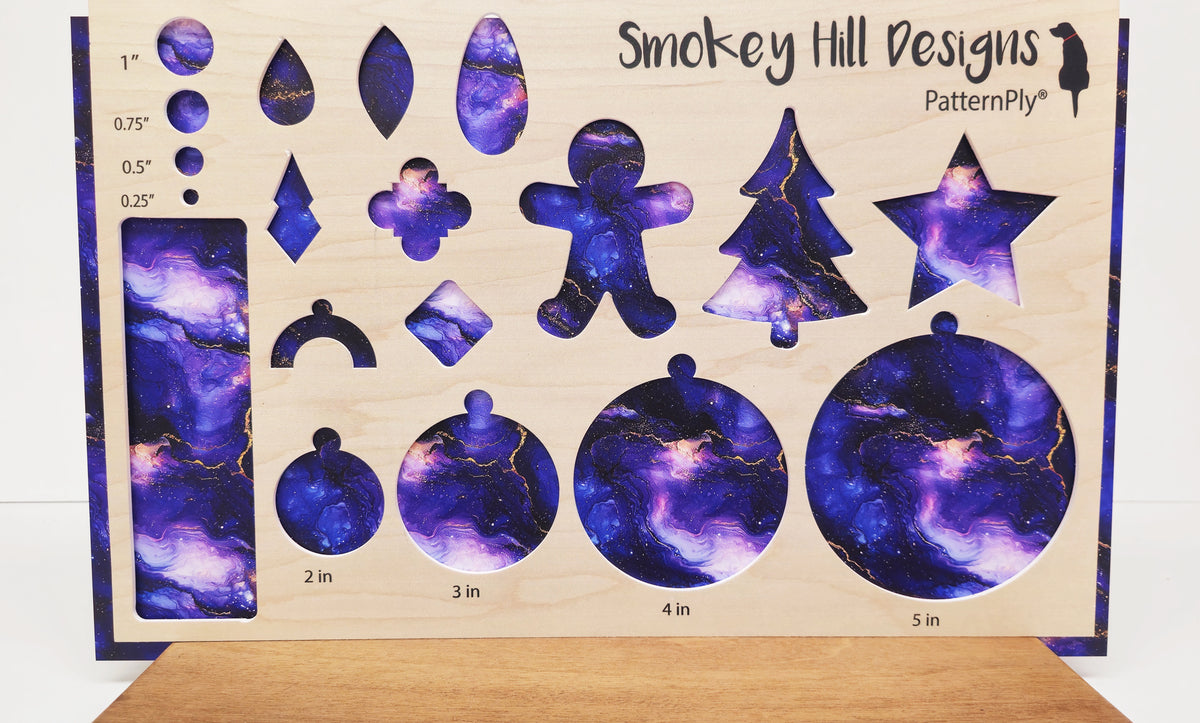 PatternPly® Full Coverage Abstract Galaxy Alcohol Ink LARGE product photo 3