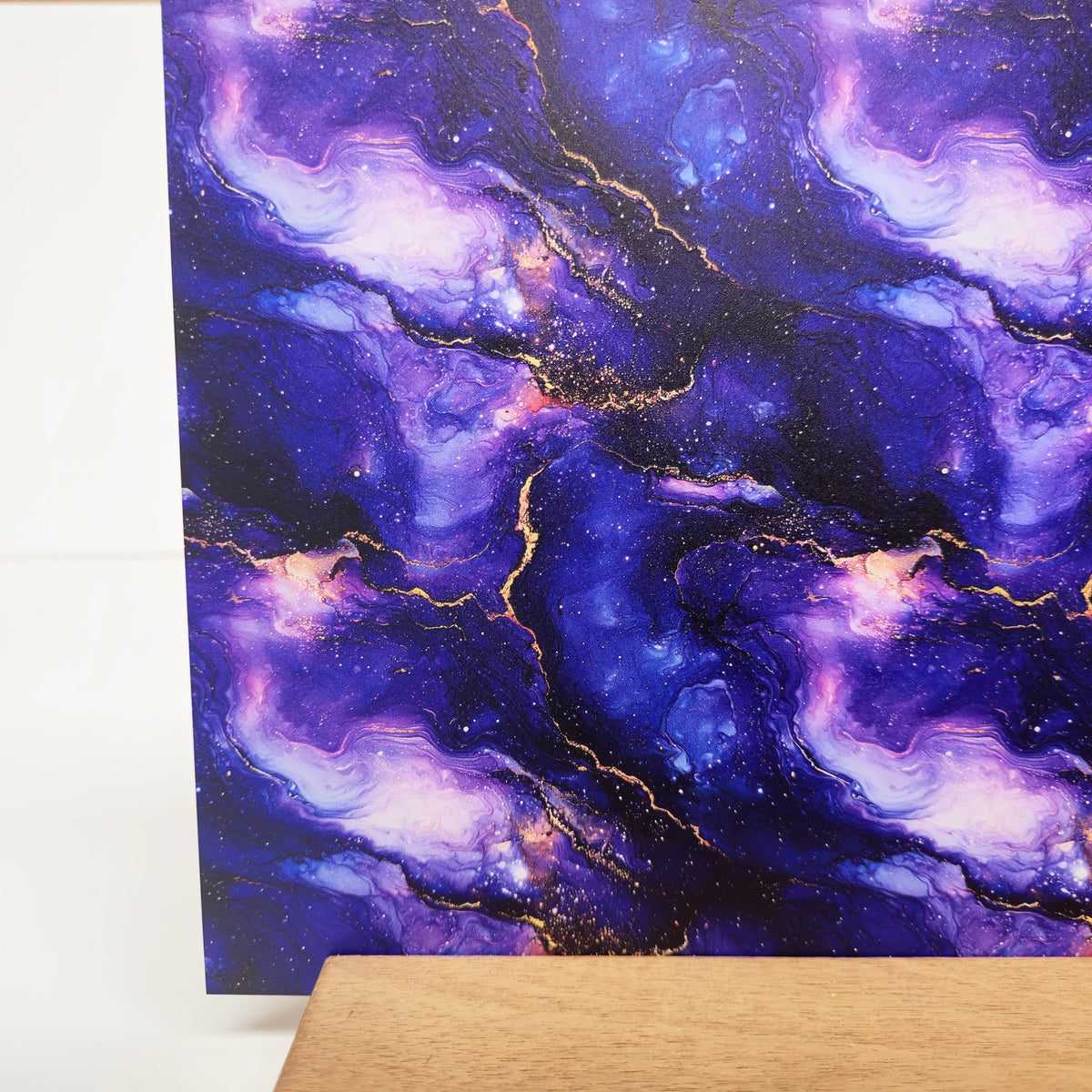 PatternPly® Full Coverage Abstract Galaxy Alcohol Ink LARGE sheet showing the pattern