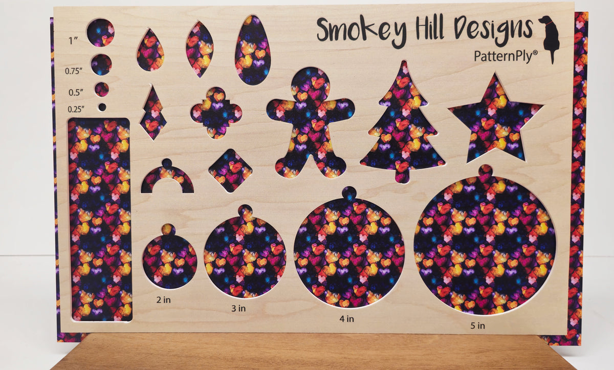 PatternPly® Full Coverage Abstract Hearts product photo 2