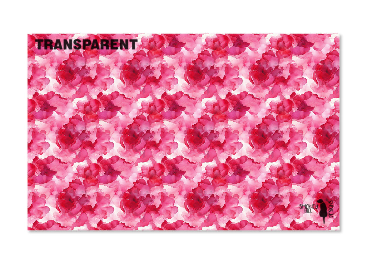 PatternPly® Transparent Abstract Hot Pink Blooms product photo 2