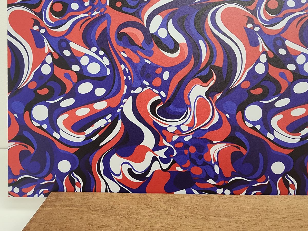 PatternPly® Full Coverage Abstract Patriotic product photo 3