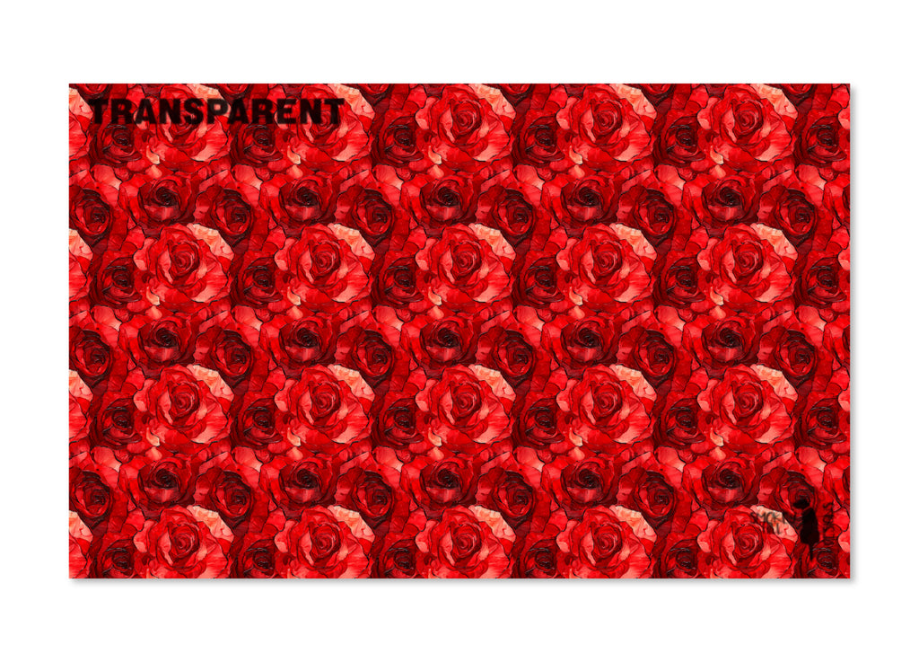 PatternPly® Transparent Abstract Rose Stained Glass product photo 2