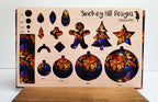 PatternPly® Full Coverage Abstract Stained Glass Spooky Tree Sky product photo 2