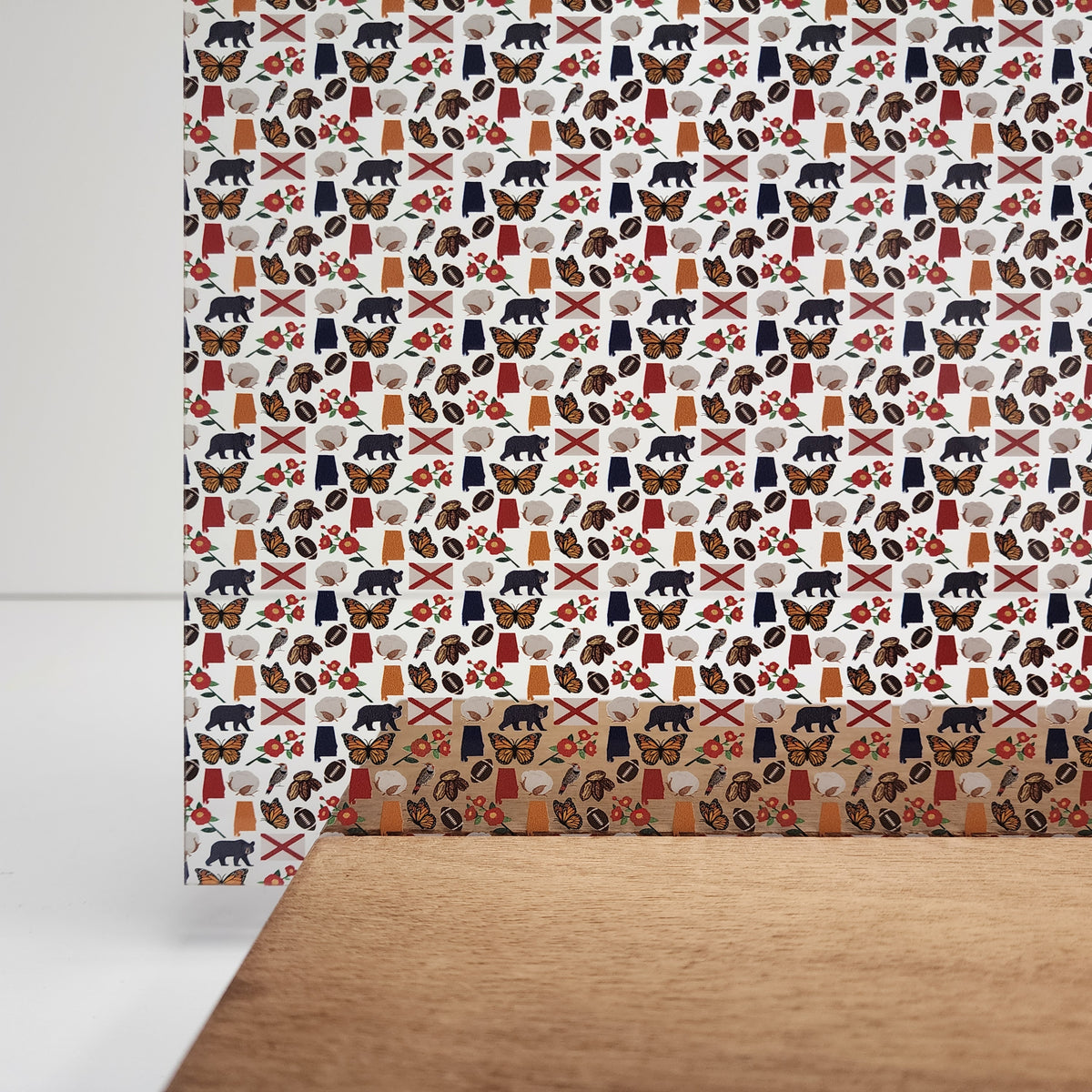 PatternPly® Scattered Alabama Icons sheet showing the pattern