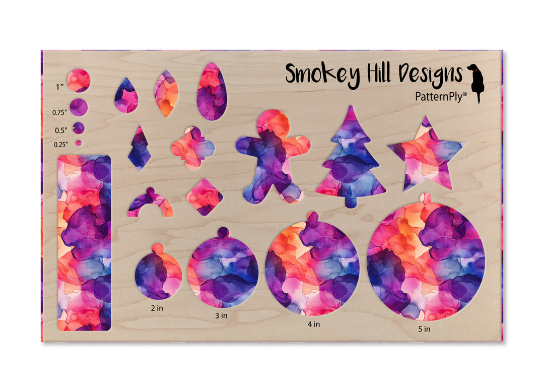 PatternPly® Transparent Alcohol Ink Clouds