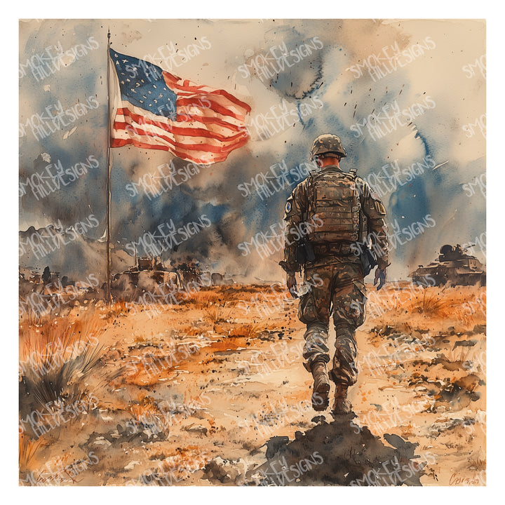 PatternPly® Full Coverage American Soldier