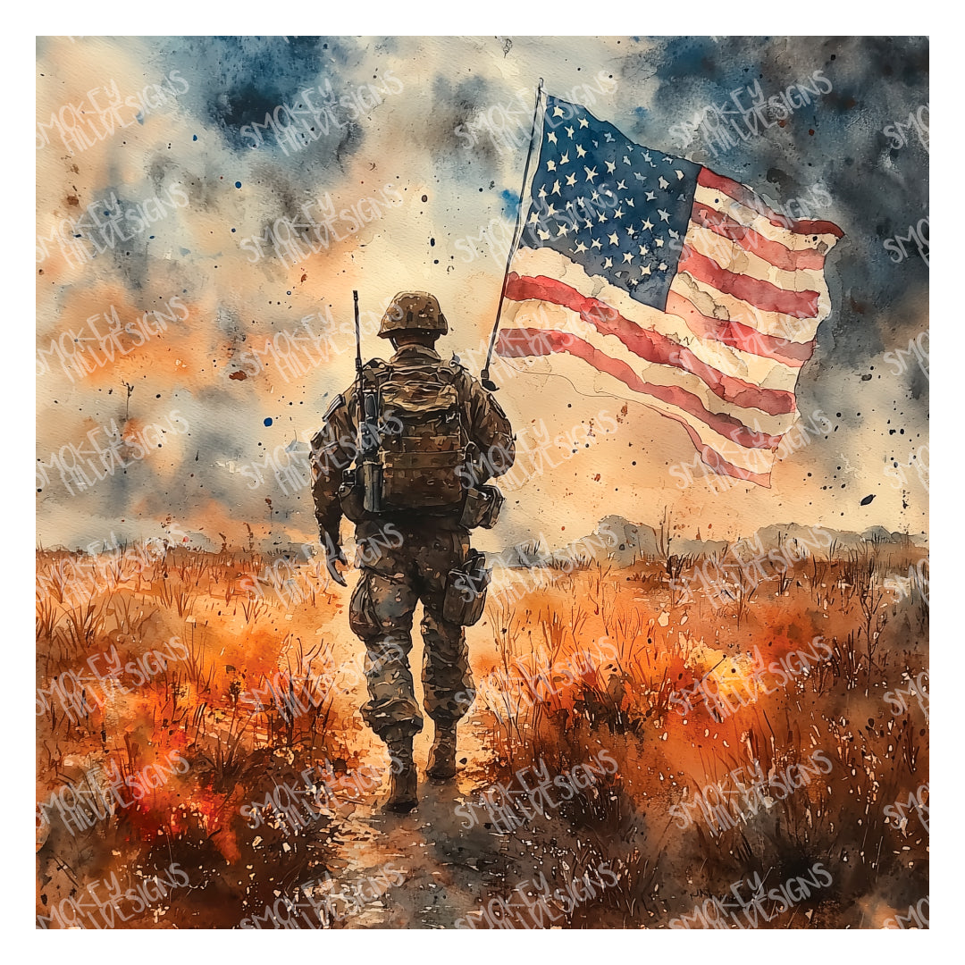 PatternPly® Full Coverage American Soldier