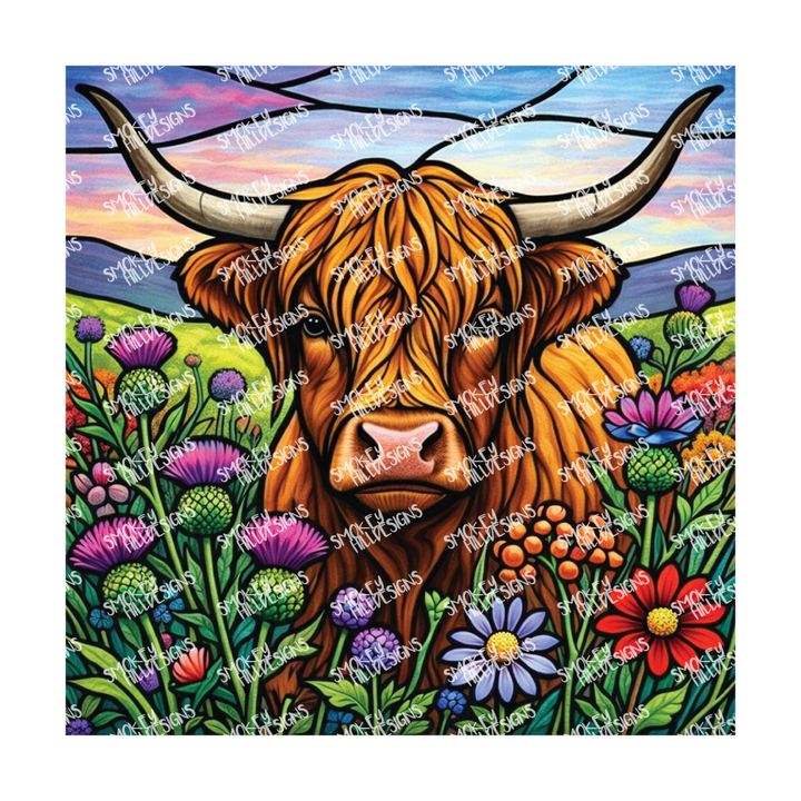 PatternPly® Transparent Animals and Wildlife Volume 1 Highland Cows  16