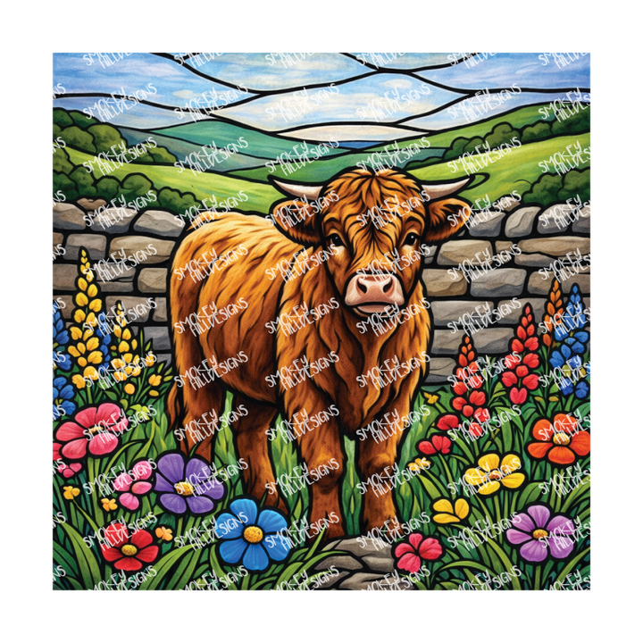 PatternPly® Full Coverage Animals and Wildlife Volume 1 Highland Cows 17