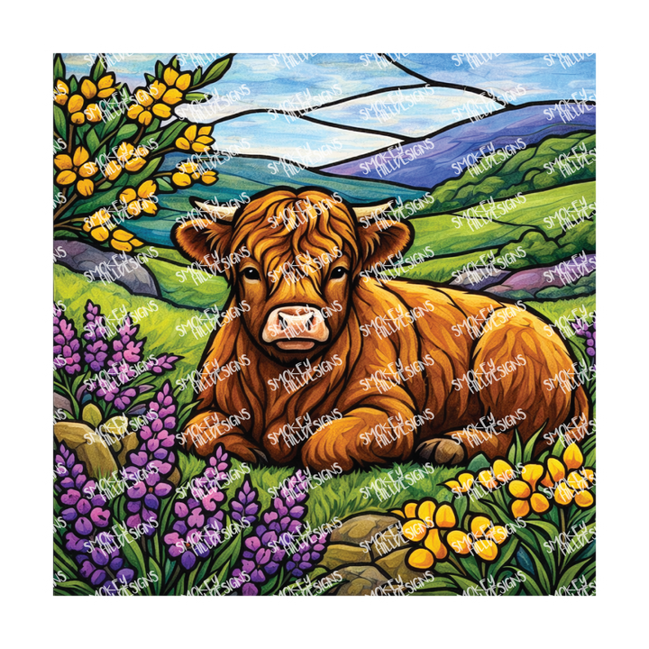 PatternPly® Full Coverage Animals and Wildlife Volume 1 Highland Cows 18