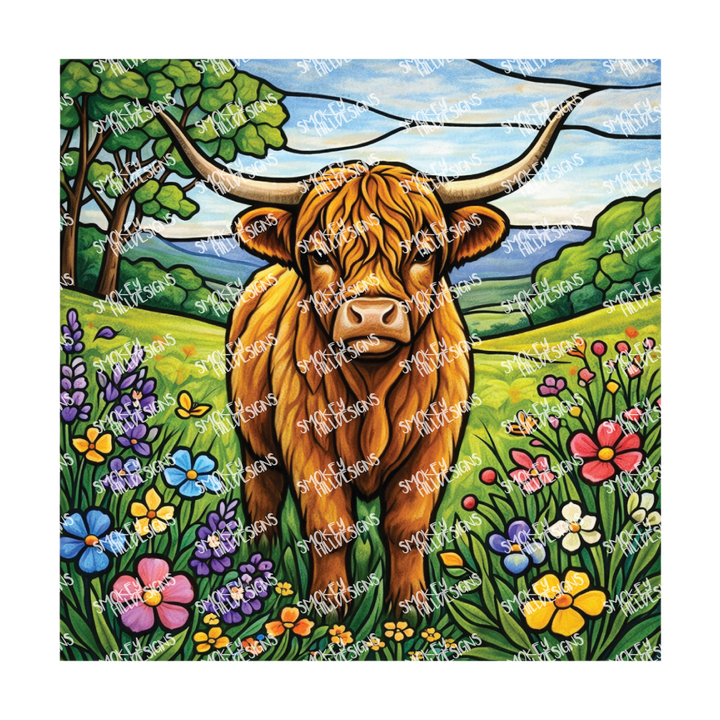 PatternPly® Full Coverage Animals and Wildlife Volume 1 Highland Cows 19