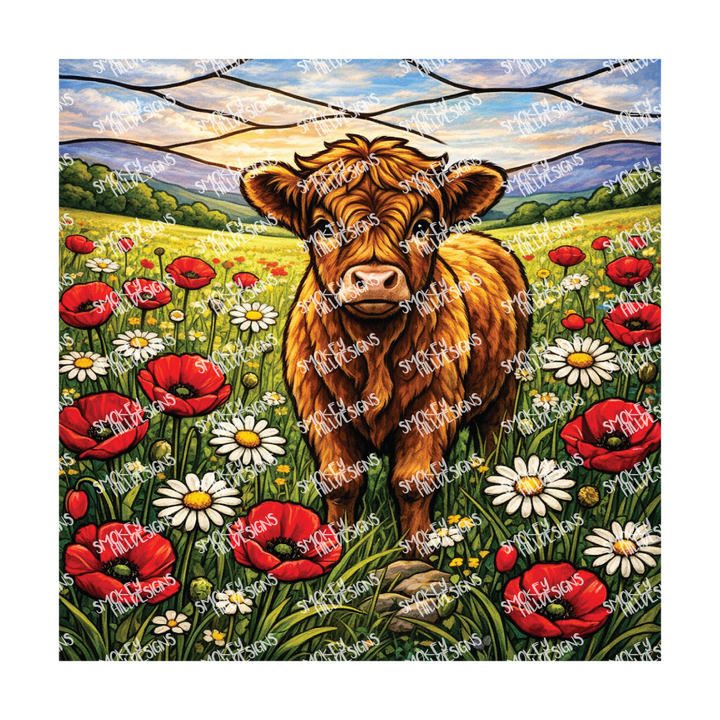 PatternPly® Full Coverage Animals and Wildlife Volume 1 Highland Cows 20