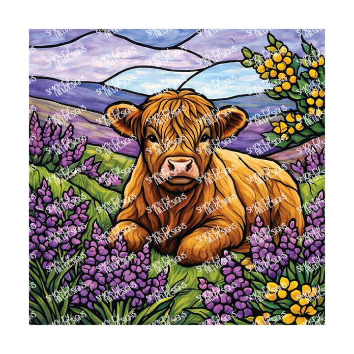 PatternPly® Transparent Animals and Wildlife Volume 1 Highland Cows  24