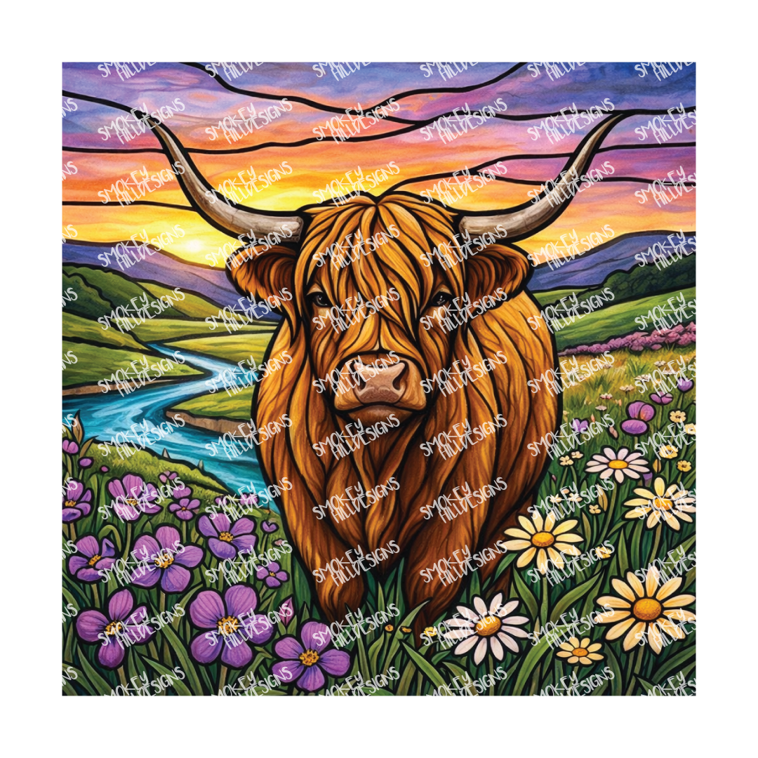 PatternPly® Full Coverage Animals and Wildlife Volume 1 Highland Cows 26