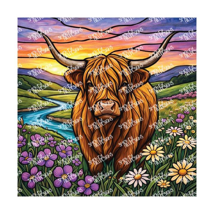 PatternPly® Full Coverage Animals and Wildlife Volume 1 Highland Cows 26