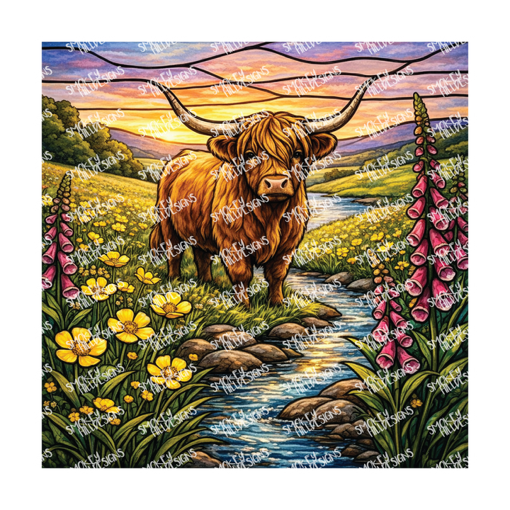 PatternPly® Full Coverage Animals and Wildlife Volume 1 Highland Cows 29