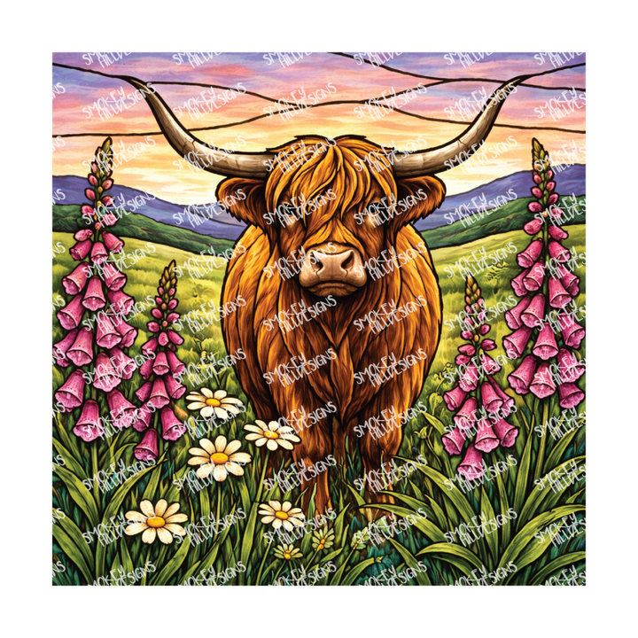 PatternPly® Full Coverage Animals and Wildlife Volume 1 Highland Cows 31
