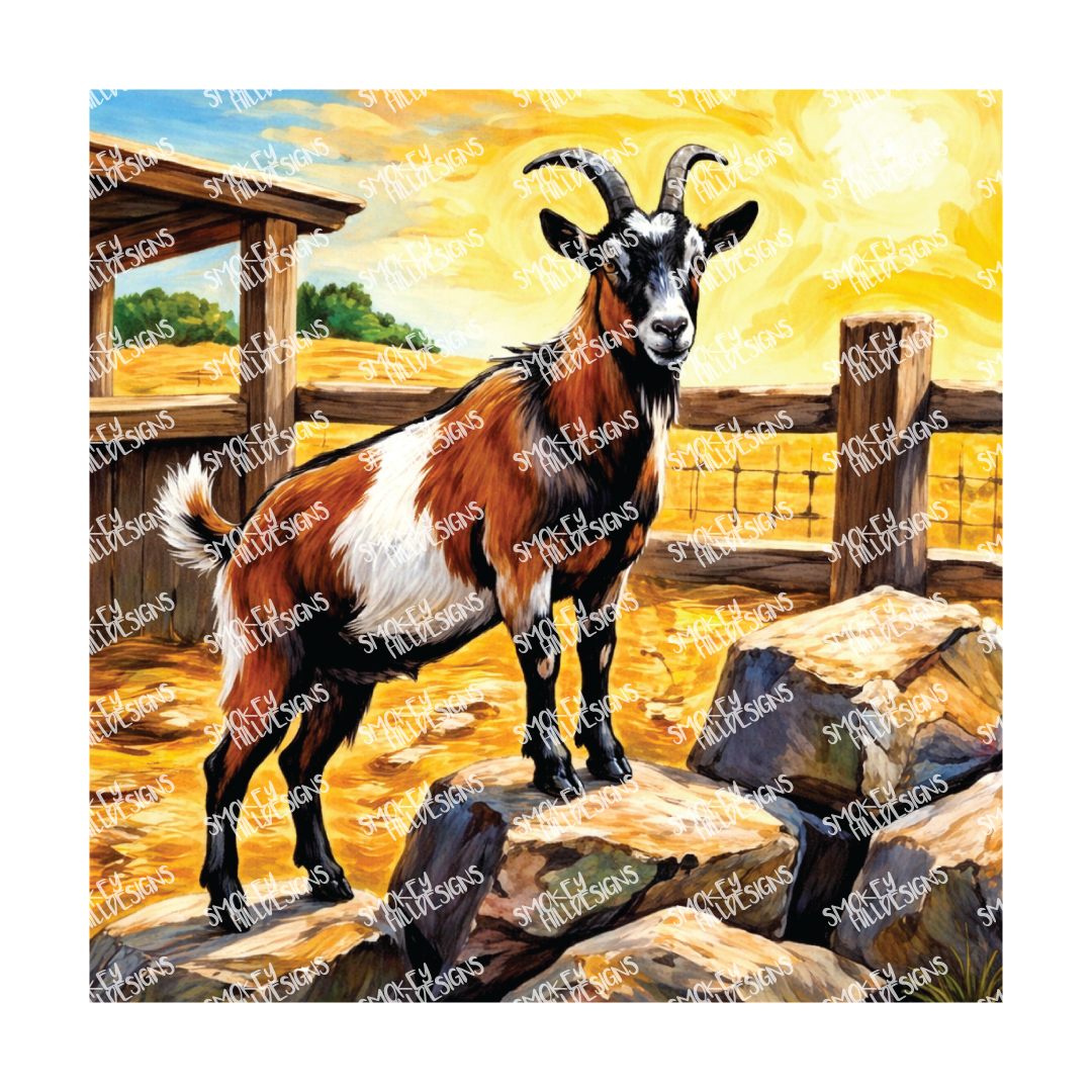 PatternPly® Transparent Animals and Wildlife Volume 3 Farm Animals 10 art scene artwork