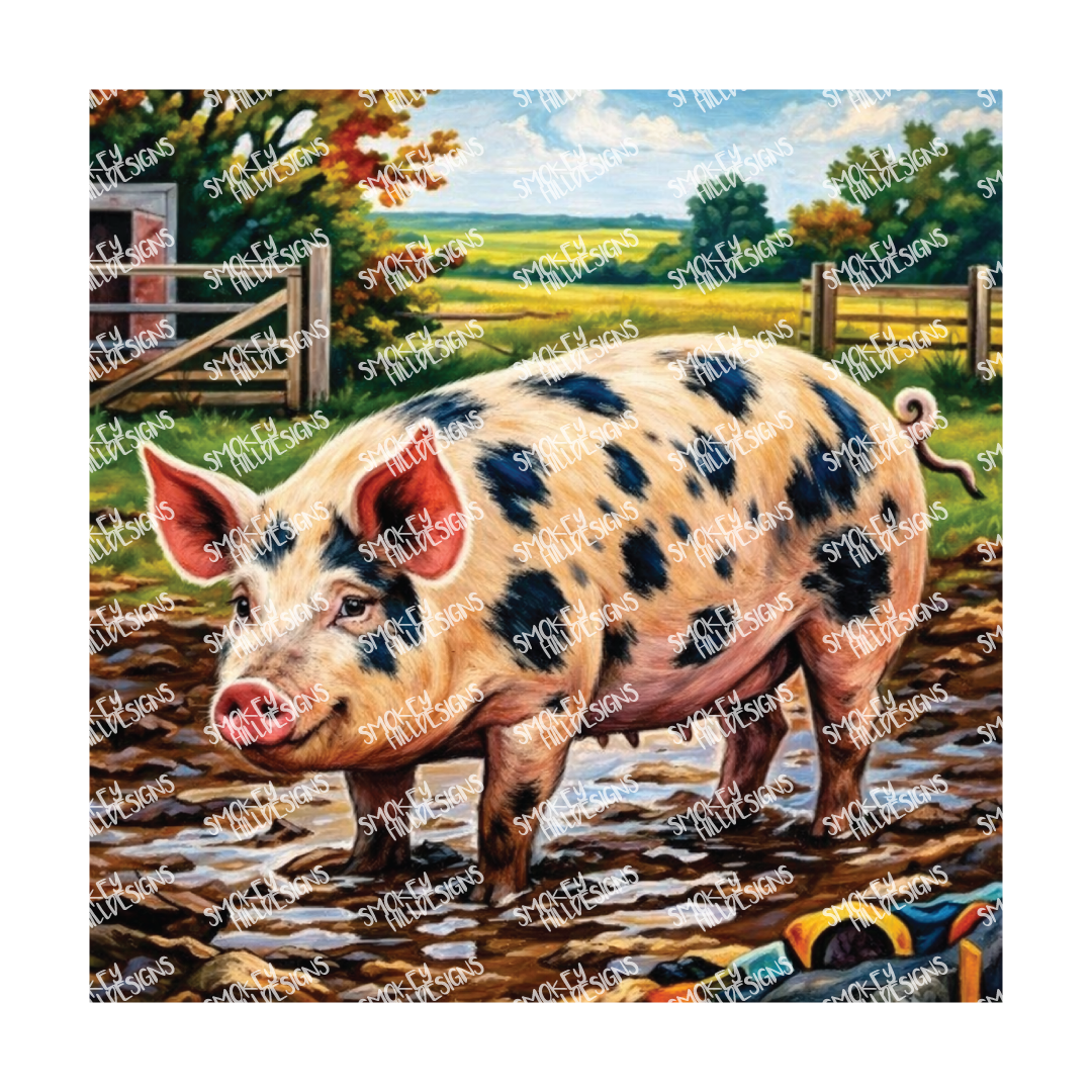 PatternPly® Transparent Animals and Wildlife Volume 3 Farm Animals 12 art scene artwork
