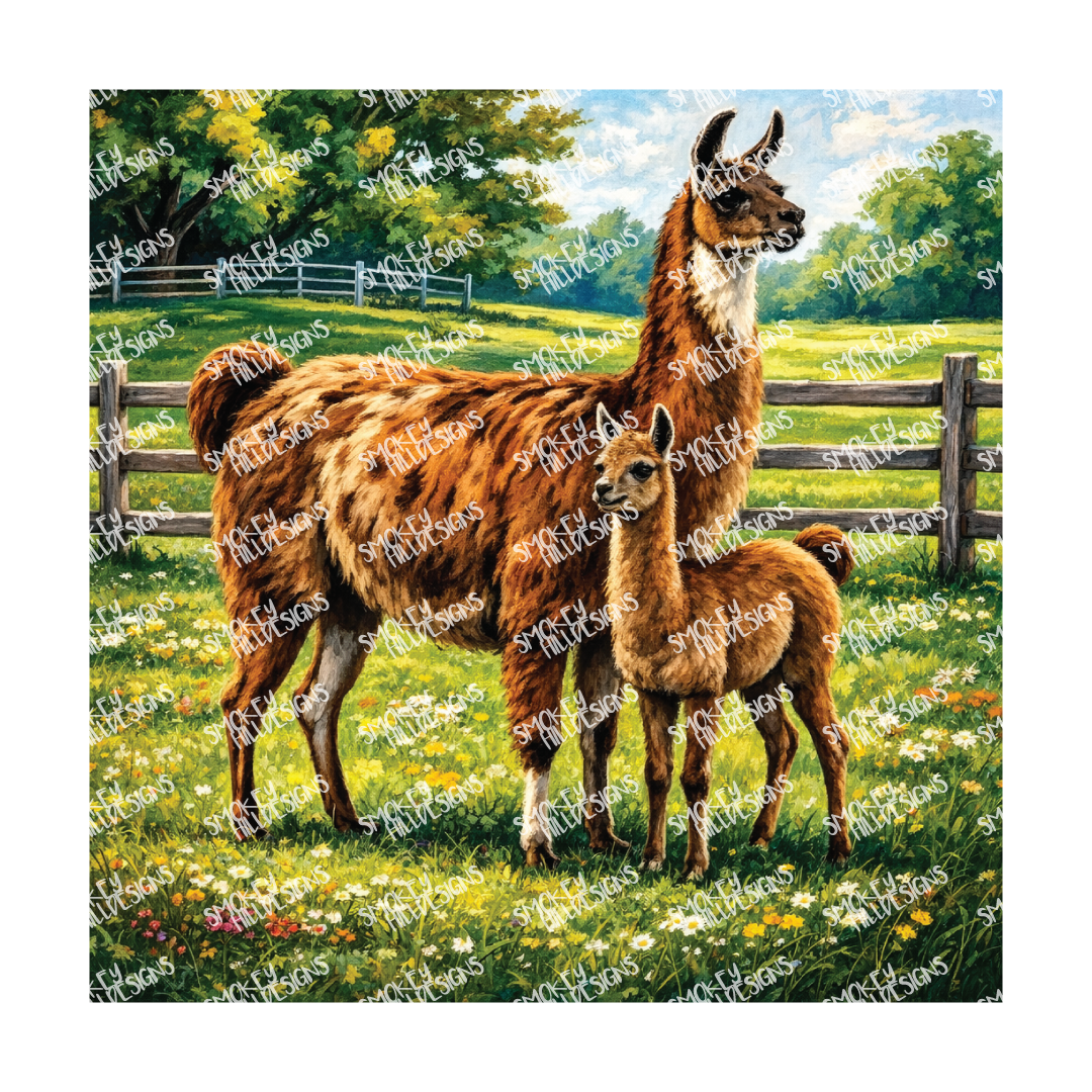PatternPly® Transparent Animals and Wildlife Volume 3 Farm Animals 15 art scene artwork