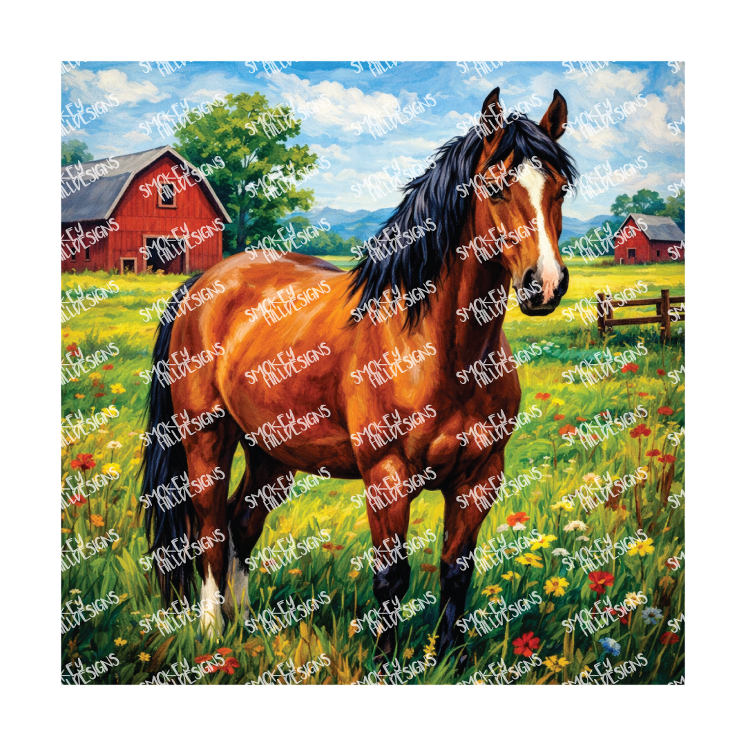 PatternPly® Transparent Animals and Wildlife Volume 3 Farm Animals 18 art scene artwork
