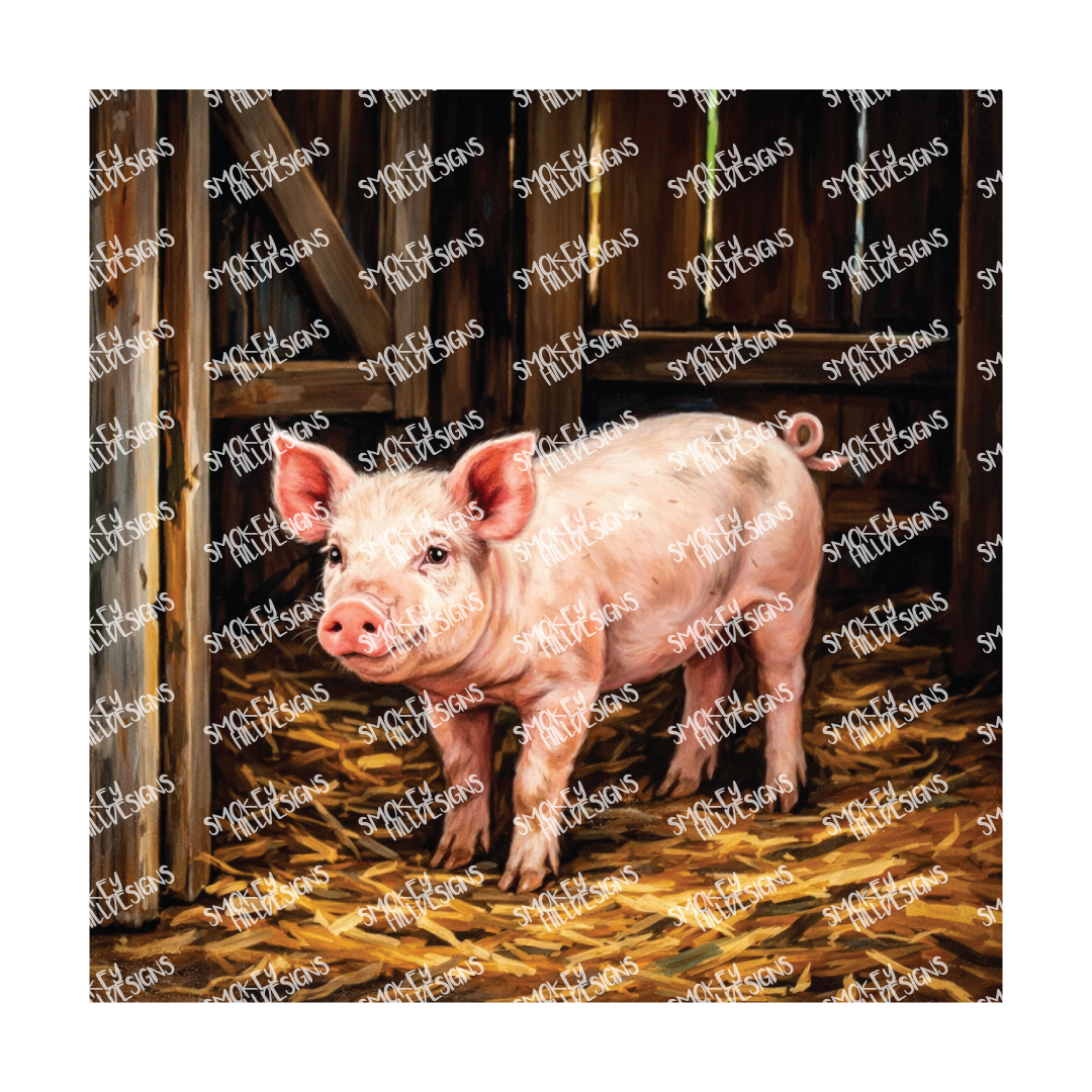 PatternPly® Full Coverage Animals and Wildlife Volume 3 Farm Animals 21 art scene artwork